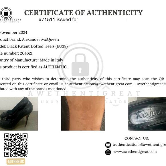 Alexander McQueen Leather Peep Toe Stiletto Heels Sz 8 Black Paisley Luxury Edgy - Picture 5 of 16